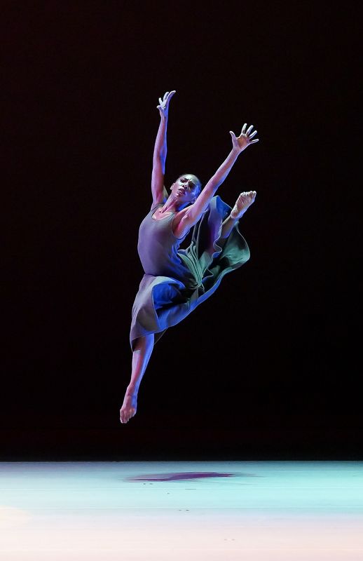 Ailey dancer and DC native Samantha Figgins performing Alvin Ailey's Revelations at The Kennedy Center for Ailey's 2020 DC Gala. Photo © Tony Powell