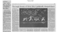 The Washington Post - 'Ode' Feels Like Another Revelation For Ailey 