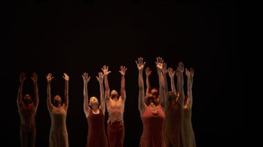 Alvin Ailey American Dance Theater in a reimagining of Alvin Ailey's Revelations at The Ailey Citigroup Theater