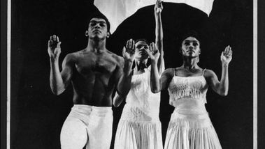 Alvin Ailey, Lucinda Ransom, and Loretta Abbott in Alvin Ailey's Revelations