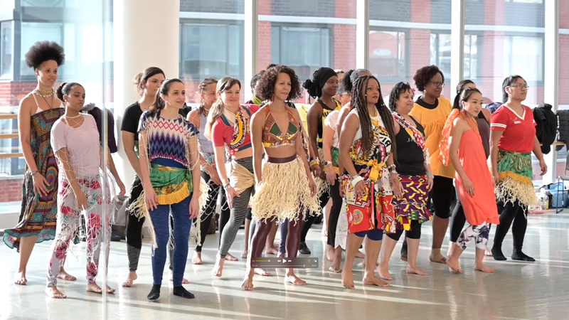 Celebrating Brasilian Carnival with Danielle Lima and Janete Silva Photo by Coal Rietenbach
