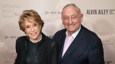 Gala Co-Chairs Joan and Sandy Weill at Ailey's 2021 Opening Night Gala