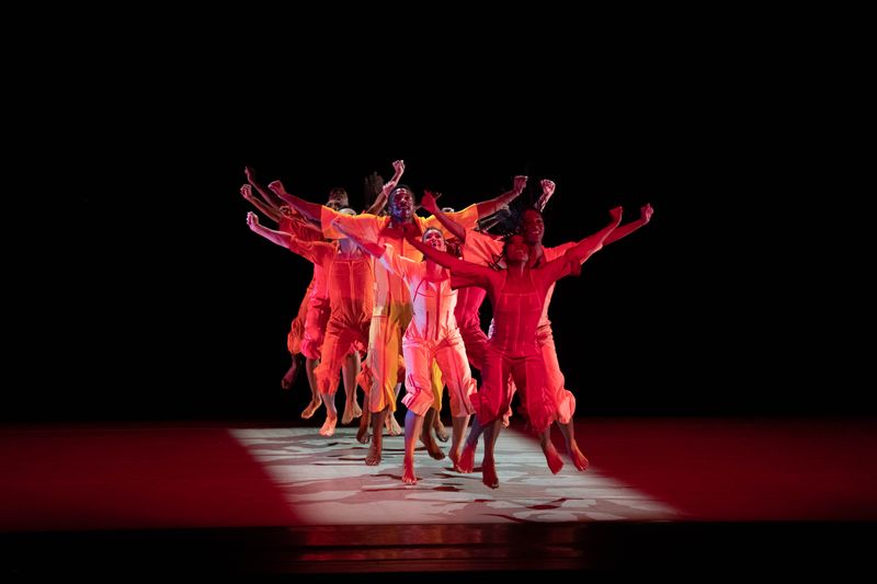 Alvin Ailey American Dance Theater in Robert Battle's excerpt from Love Stories, 2021 Opening Night Gala
