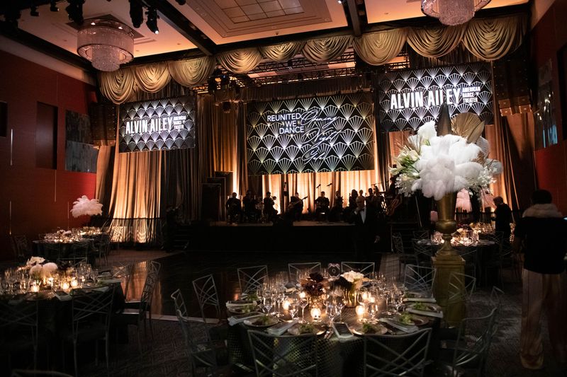 Ailey's 2021 Opening Night Gala reception at Ziegfeld Ballroom