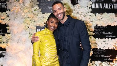 Nia Dennis and Ricardo Zayas at Ailey's 2021 Opening Night Gala