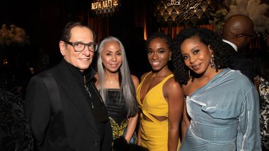 Robert Dobrish, Elizabeth Roxas, Kristolyn Lloyd and Danielle Moné Truitt at Ailey's 2021 Opening Night Gala