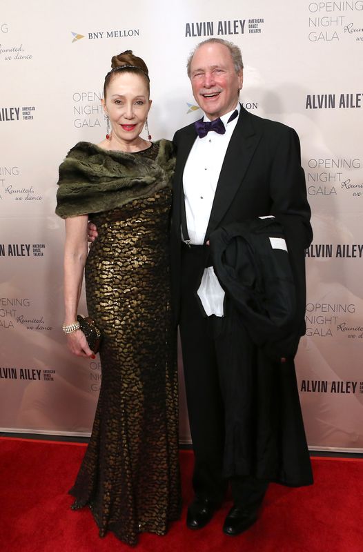 Elizabeth and Arthur Mirante at Ailey's 2021 Opening Night Gala