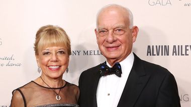 Gala Co-chairs Daria L. and Eric J. Wallach  at Ailey's 2021 Opening Night Gala