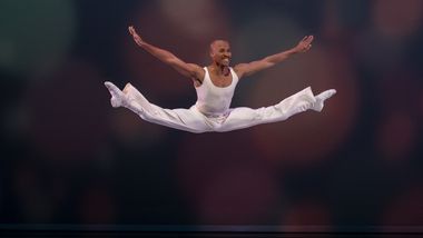 Alvin Ailey American Dance Theater's Yannick Lebrun in Alvin Ailey's Pas de Duke