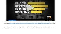 CBS New York - Black History Month: Robert Battle And The History Of Dance