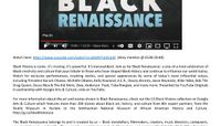 YouTube Originals - Black Renaissance: The Art And Soul Of Our Stories