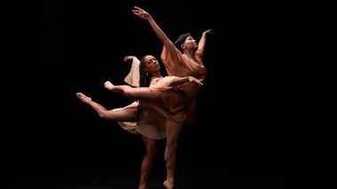 Alvin Ailey American Dance Theater's Samantha Figgins and Miranda Quinn