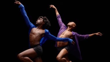 Alvin Ailey American Dance Theater's Chalvar Monteiro and Yannick Lebrun