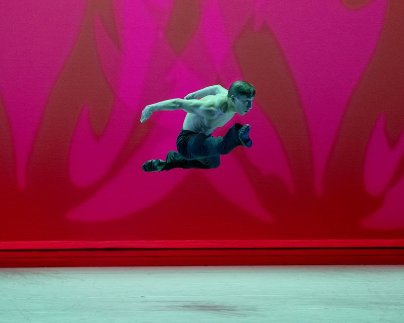 Alvin Ailey American Dance Theater's Patrick Coker in Alvin Ailey's Revelations