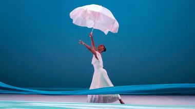 Alvin Ailey American Dance Theater's Constance Stamatiou in Alvin Ailey's Revelations