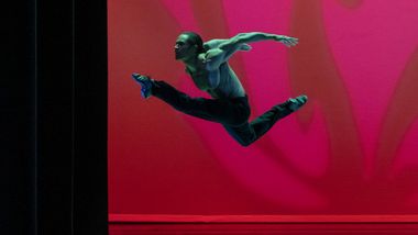 Alvin Ailey American Dance Theater's James Gilmer in Alvin Ailey's Revelations