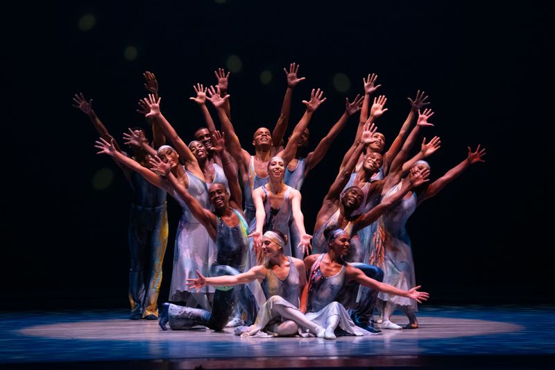 Alvin Ailey American Dance Theater in Alvin Ailey's Night Creature