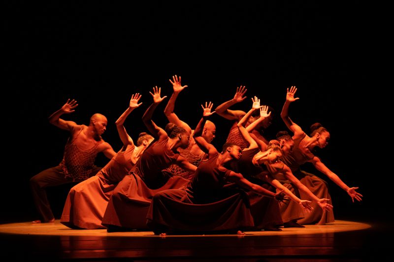 Alvin Ailey American Dance Theater in Alvin Ailey's Revelations 2022 Opening Night Gala performance