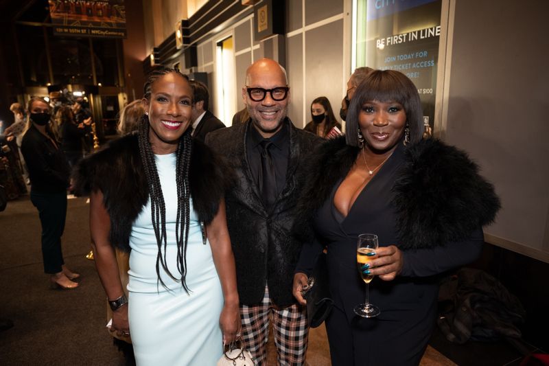  Ailey Board Member Cara Sabin, Chris Sabin and Bevy Smith at Ailey's 2022 Opening Night Gala