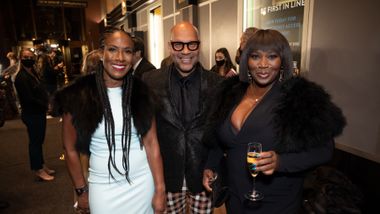  Ailey Board Member Cara Sabin, Chris Sabin and Bevy Smith at Ailey's 2022 Opening Night Gala