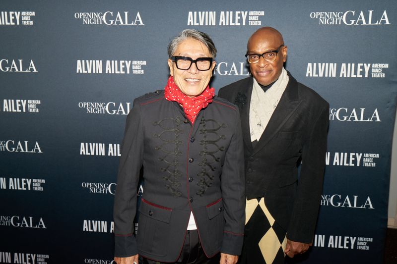 Former Associate Artistic Director Masazumi Chaya and Marc Manigault