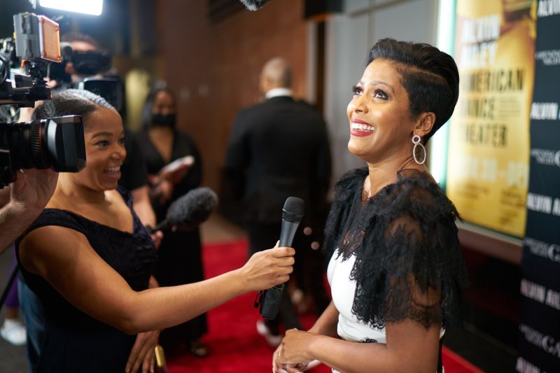 Honorary Chair Tamron Hall at Ailey's 2022 Opening Night Gala