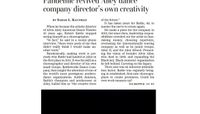 The Washington Post - Pandemic Revived Ailey Dance Company Director's Own Creativity