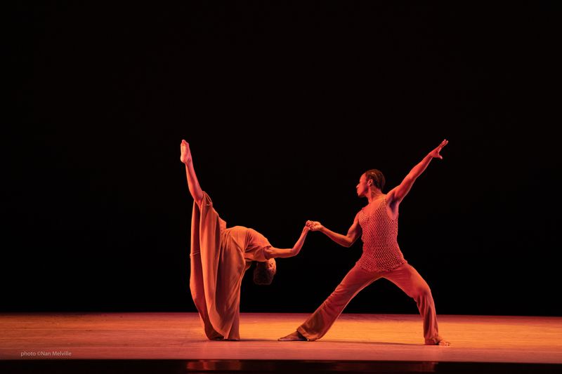 Ailey II in Alvin Ailey's Revelations. Photo by Nan Melville