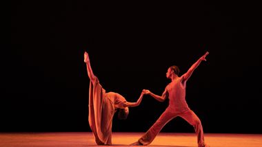 Ailey II in Alvin Ailey's Revelations. Photo by Nan Melville