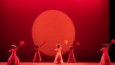 Ailey II in Alvin Ailey's Revelations. Photo by Nan Melville