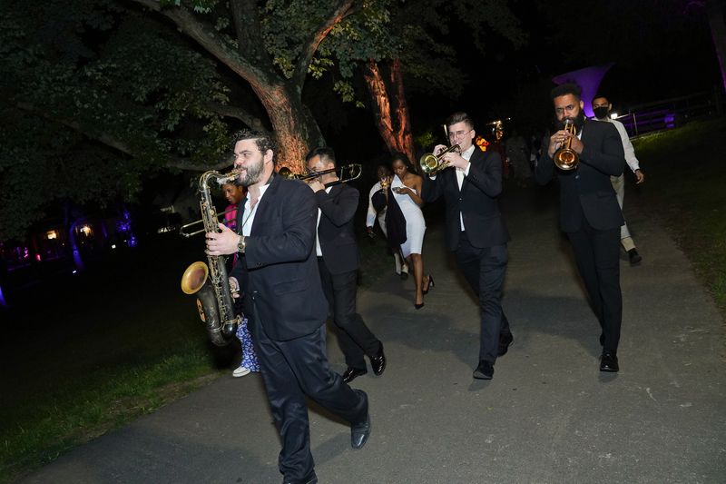 Elan Artists performing at Ailey's 2022 DC Gala dinner at The Paviollion's at Wolf Trap. Photo by Tony Powell