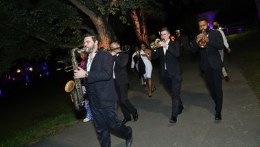 Elan Artists performing at Ailey's 2022 DC Gala dinner at The Paviollion's at Wolf Trap. Photo by Tony Powell