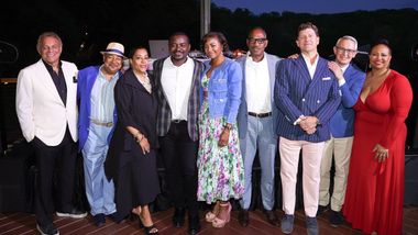 Artistic Director Robert Battle and Executive Director Bennett Rink with DC Gala leadership and board members