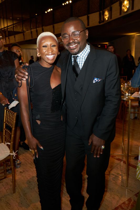 2022 Ailey Spirit Gala Honorary Chair Cynthia Erivo and Artistic Director Robert Battle