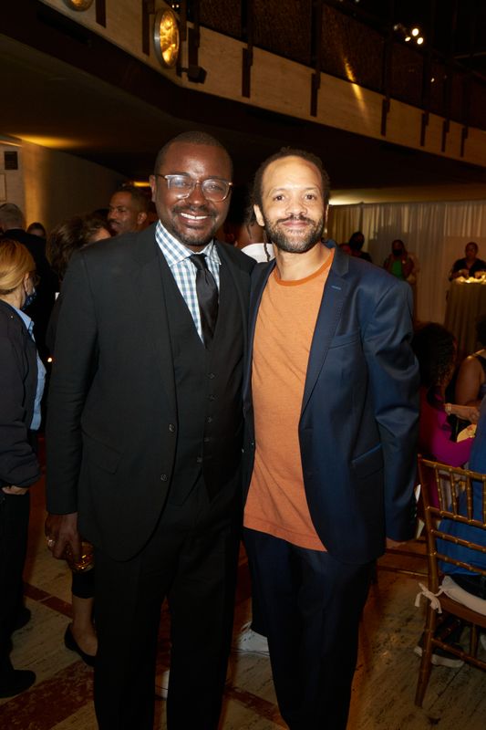 Artistic Director Robert Battle and Savion Glover at the 2022 Ailey Spirit Gala