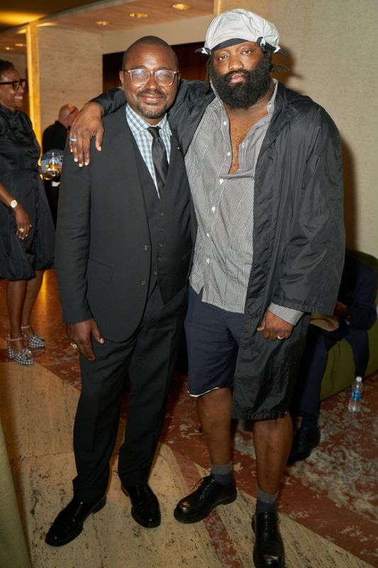 Artistic Director Robert Battle and Tremaine Emory at the 2022 Ailey Spirit Gala