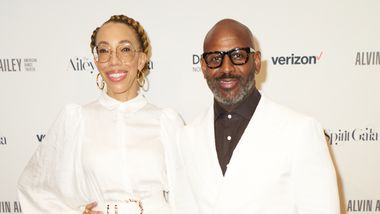 Amy Sherald and Kevin Pemberton at the 2022 Ailey Spirit Gala