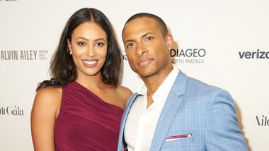 Ariana Tolbert and Errol Barnett at the 2022 Ailey Spirit Gala