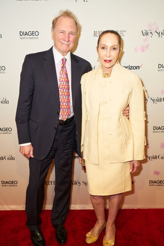 Arthur and Elizabeth Mirante at the 2022 Ailey Spirit Gala
