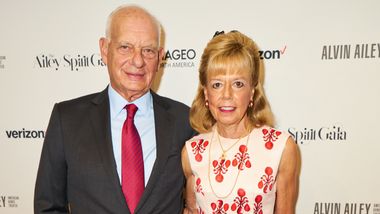 Gala Co-Chairs Daria L. and Eric J. Wallach at the 2022 Ailey Spirit Gala