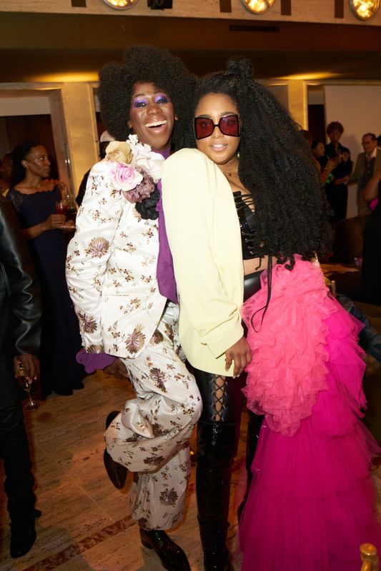 J Alexander and TK Wonder at the 2022 Ailey Spirit Gala