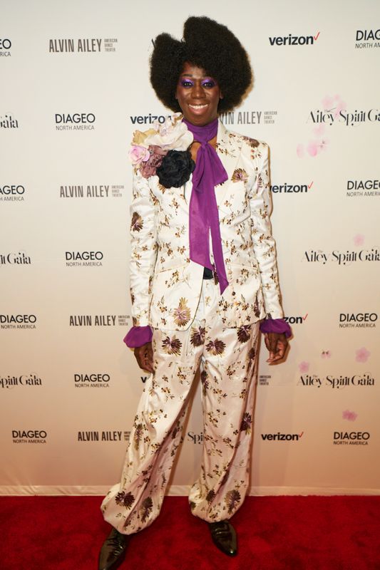 J Alexander at the 2022 Ailey Spirit Gala