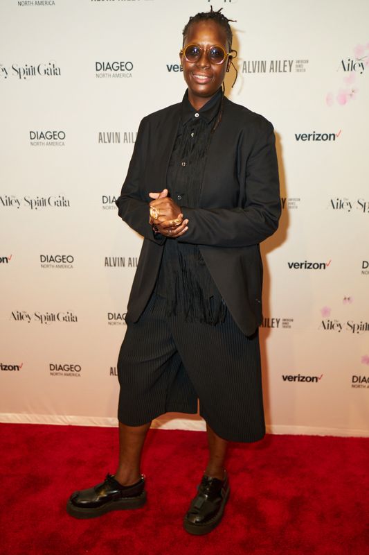 Mickalene Thomas at the 2022 Ailey Spirit Gala