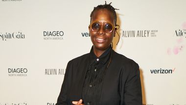Mickalene Thomas at the 2022 Ailey Spirit Gala