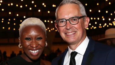 Honorary Chair Cynthia Erivo and Executive Director Bennett Rink at the 2022 Ailey Spirit Gala