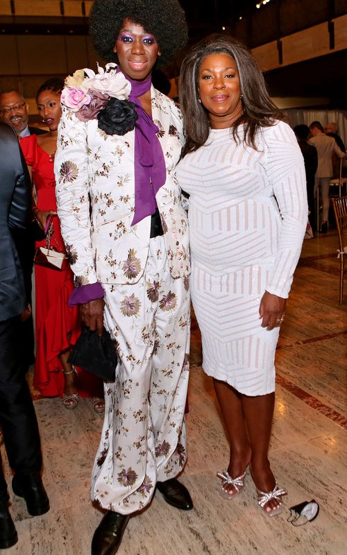 J Alexander and Lorraine Toussaint at the 2022 Ailey Spirit Gala