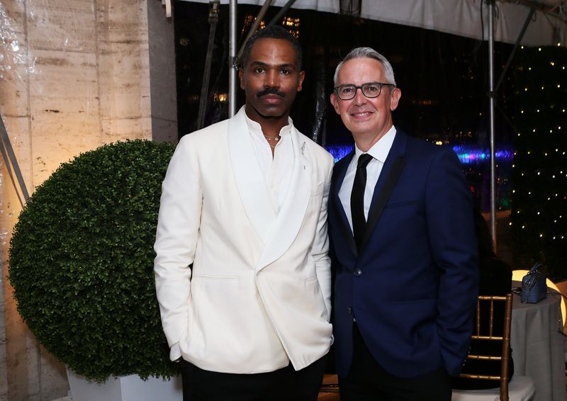 Ailey board member DeJuan Wilson and Executive Director Bennett Rink at the 2022 Ailey Spirit Gala. Photo by Donna Ward