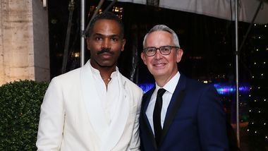 Ailey board member DeJuan Wilson and Executive Director Bennett Rink at the 2022 Ailey Spirit Gala. Photo by Donna Ward