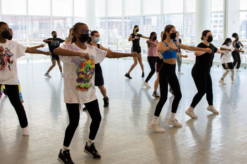 Ailey Experience NYC 2022 Hip-Hop. Photo by Grace Landefeld