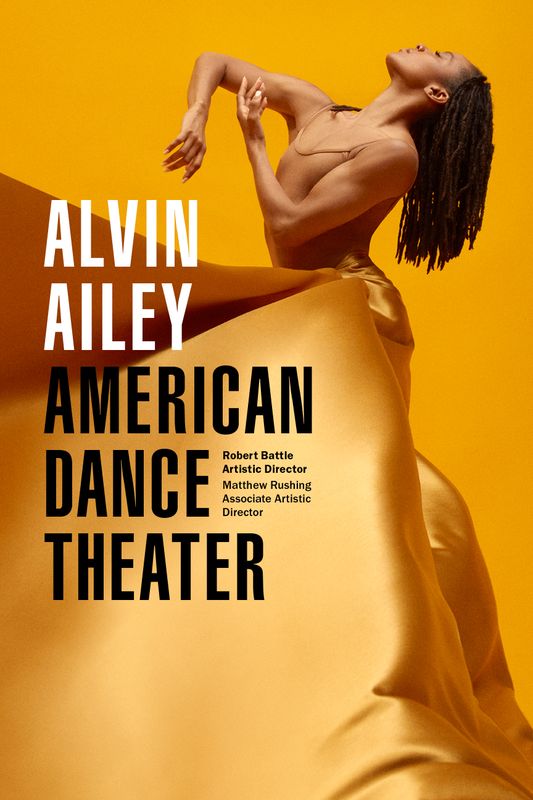 2022-2023 Season Image. Alvin Ailey American Dance Theater's Jacquelin Harris. Photo by Dario Calmese.